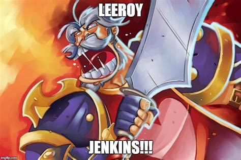 May 12, 2022 · There are few memes as iconic as Leeroy Jenkins and the team behind of World of Warcraft recognizes that. Nearly 20 years ago, a man named Ben Schulz helped introduce the world to his now-infamous ... 